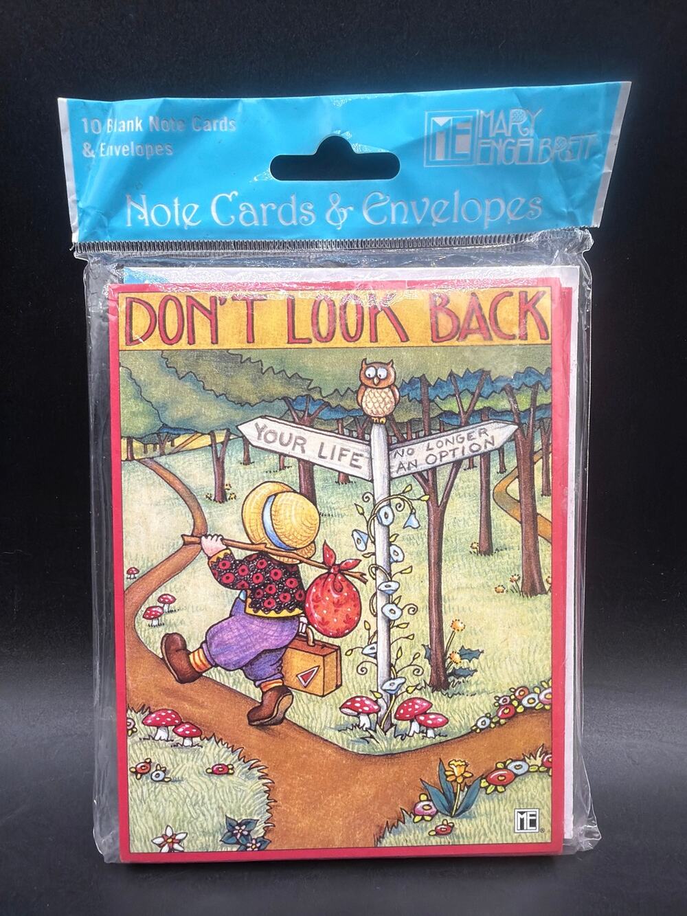 Vintage Mary Engelbreit Don't Look Back Blank Note Cards & Envelopes 9 of 10